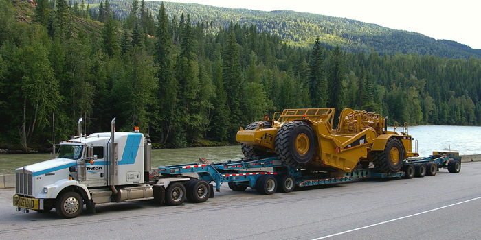 heavy equipment loading in Cornelius